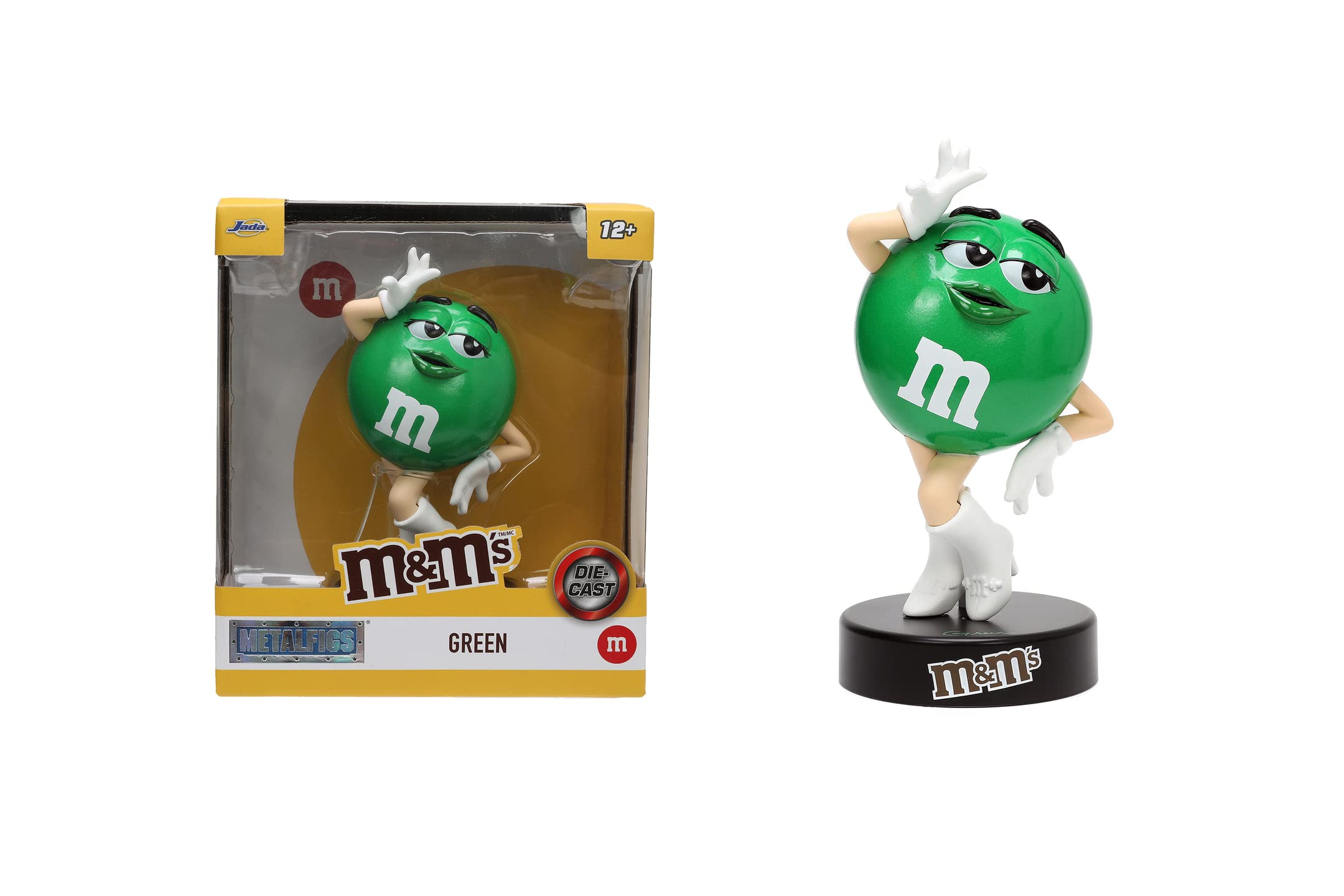 Jada Toys M&Ms Figure Green (10cm) - Green M&M's Collectible